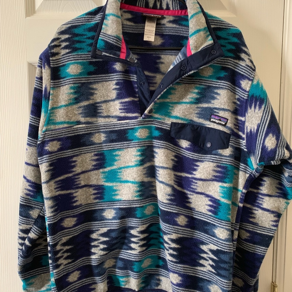RARE print Patagonia synchilla